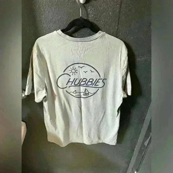 Men’s Chubbies Grey Wknd Short Sleeve Tshirt Extra Large - Picture 5 of 6